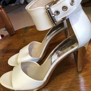 Michael Kors buckle heel